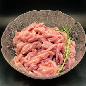 Schweinegeschnetzeltes, natur